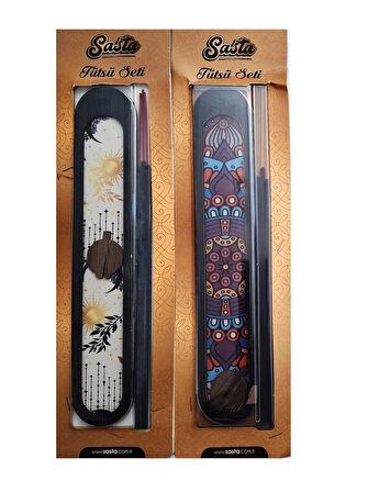 Sasta Aromatik Tütsü Seti İkili Paket ( Halı Deseni ve Bahar Temalı)