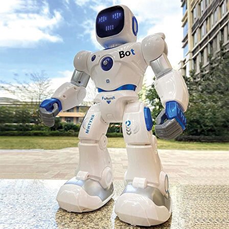 Uzaktan Kumandalı Ses Kontrollü, APP Özellikli Programlanabilir İnteraktif RC Robot