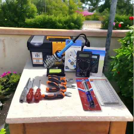 Meslek lisesi Elektrik bölümüne özel takım sandık