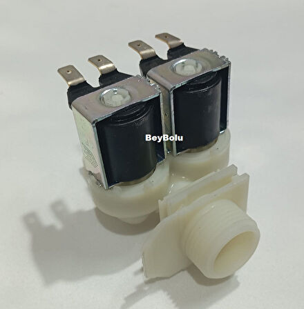 Bosch Sol Ventil , Çamaşır Makinesi ikili Ventil Geçmeli Su Giriş Valf