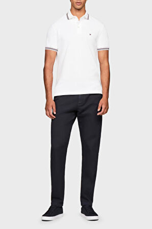 Tommy Hilfiger Erkek Polo Yaka T Shirt MW0MW37346 YBR