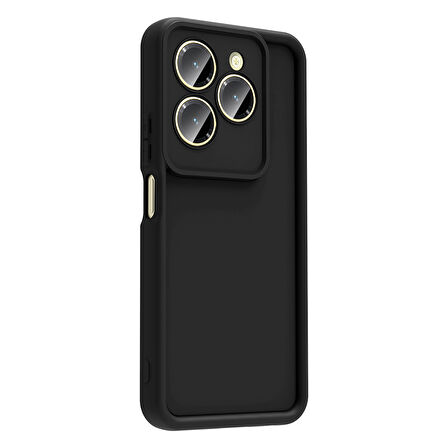 İnfinix Hot 40 Pro Kılıf Kamera Korumalı Ananas Silikon Kapak