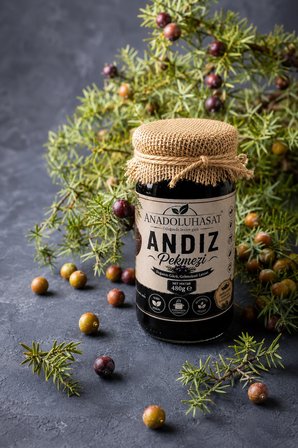 Doğal Andız Pekmezi 480 ML – Yoğun Kıvamlı Geleneksel Pekmez