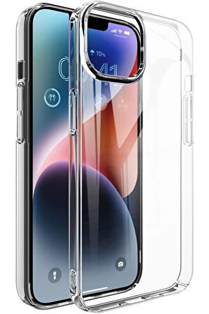 İPHONE 14 PRO UYUMLU MİKA SERT İNCE KILIF ŞEFFAF