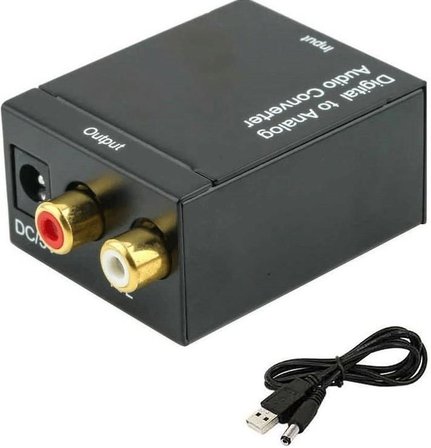 Lunatic 5545 Dijital To Analog Optik Tos Ses Çevirici Dönüştürücü Adaptör