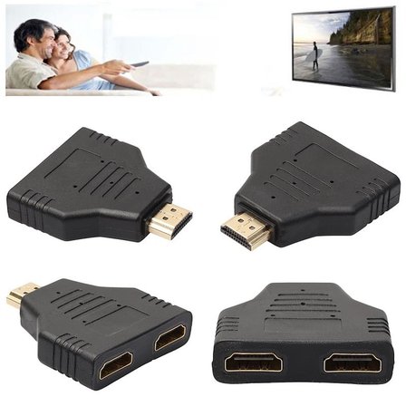 Lunatic 4744 2 Port Hdmi Çoklayıcı Splitter Switch Ekran Çoğaltıcı