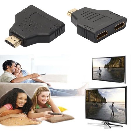 Lunatic 4744 2 Port Hdmi Çoklayıcı Splitter Switch Ekran Çoğaltıcı
