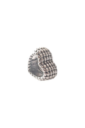 Boncuklu Kalp Charm | 925 Ayar Gümüş