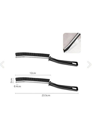 2’li Detay Temizlik Fırçası – Klavye, Fayans Arası, Musluk, Ocak, Pencere ve Araç İçi Fırça