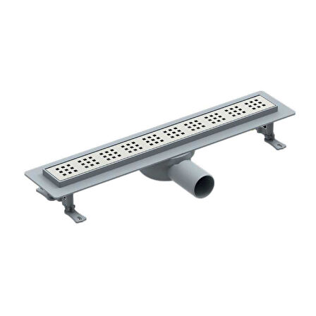 Maxiflow Duş Kanalı Pera Line Pas.Iz Ø50 60Cm Yan