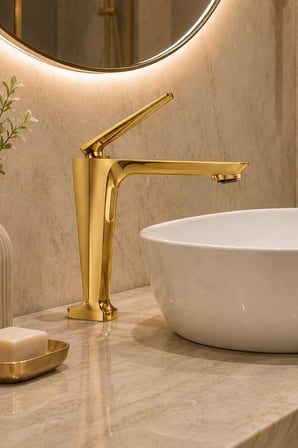 SENSA KISA LAVABO BATARYASI MAT PIRINC-ALTIN