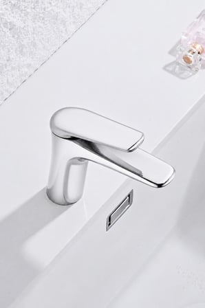 VERO KISA LAVABO BATARYASI PARLAK KROM