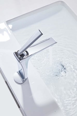 SANO KISA LAVABO BATARYASI PARLAK KROM