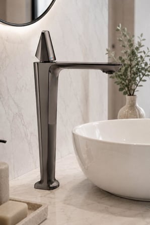 VITA UZUN LAVABO BATARYASI PARLAK PARLAK-FÜME