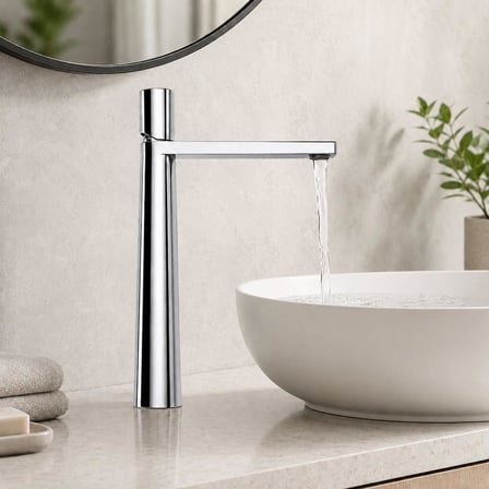 ARCO UZUN LAVABO BATARYASI PARLAK KROM