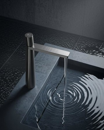 ARCO UZUN LAVABO BATARYASI MAT FÜME