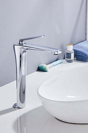 SANO UZUN LAVABO BATARYASI PARLAK KROM