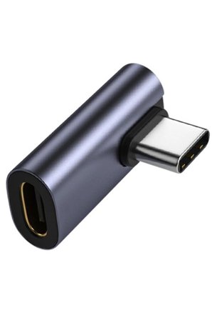Lunatic 2760 USB Type-C Uzatıcı Çevirici Adaptör 90 Derece Çift Yönlü Süper Hızlı Veri ve Şarj