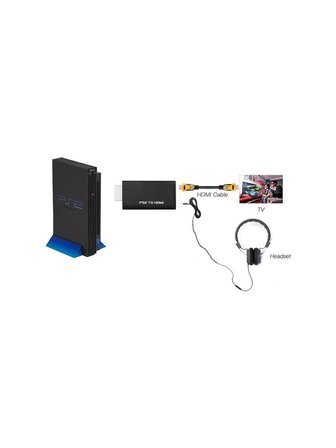 Lunatic 4650 Ps2 To Hdmi Tv Kablosu Çevirici Dönüştürücü Adaptör