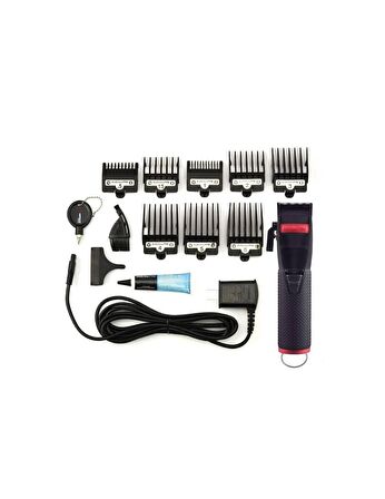 BaByliss PRO FX8700RBPE Boost+ Black Matt Şarjlı Saç Kesme Makinesi