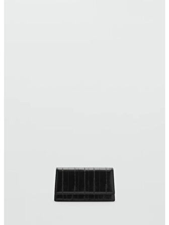 Mango Dokulu Deri Görünümlü Çanta