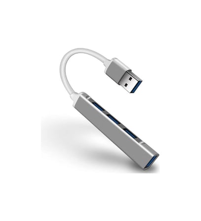 Lunatic 7012 USB 3.0 Hub 4 Portlu Veri USB Adaptörü Süper Hızlı 5Gbps Alüminyum USB HubBütün Cihazlara Uyumludur