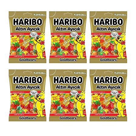 Haribo Altın Ayıcık 80 gr x 6 Adet