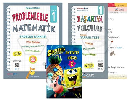 Üçgen 1.Sınıf Problemlerle Matematik + Başarıya Yolculuk