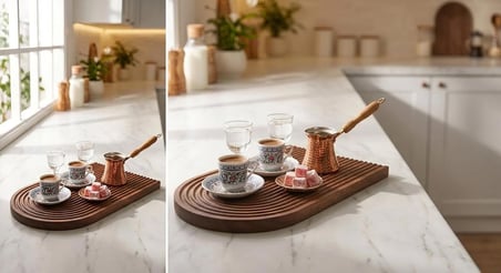 İnwood ahşap oymalı yarım gökkuşağı 1 ADET 