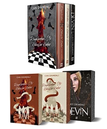 Can Dikmenli İmzalı Kutulu Set (3 Takım Kitap)