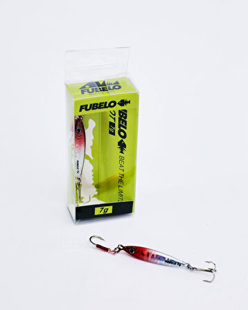 FUBELO PILOT MICRO JIG 5GR RED HEAD
