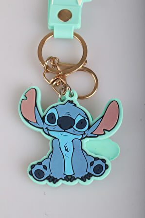 DEKOMUS İLE LİSANSLI YENİ SEZON STITCH TEKLİ ÇANTA SÜSÜ ANAHTARLIK