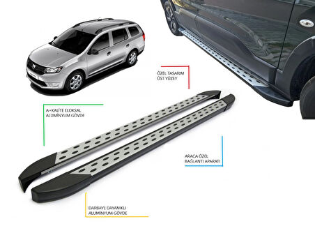 LOGAN MVC NOKTALI YAN BASAMAK 2013 2014 2015 2016 2017 2018 2019 2020