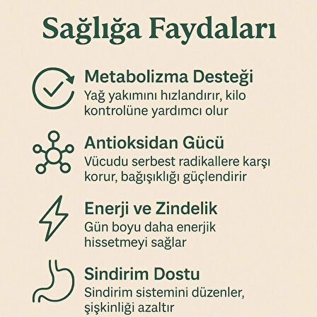 BlackSea Organics Yeşil Çay 100 gr – Güzellik ve Sağlık İçin Detox & Cilt Bakımı Çayı