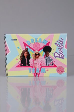 YENİ SEZON LİSANSLI BARBIE RESİM DEFTERİ 17x24 CM 15 YAPRAK