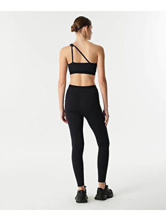 Twist Logo Jakarlı Tayt