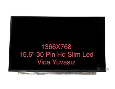 NT156WHM-N44 15.6 '' 30 Pin HD Slim Led Ekran A+ Kalite