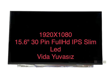 Lenovo ThinkPad 20T80034TX 15.6 '' 30 Pin 1080P FULLHD İPS Slim Led Ekran A+ Kalite