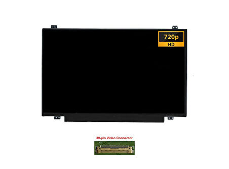 Hometech Alfa 640C Vidalı 14.0 '' 30 Pin HD Slim Led Ekran A+ Kalite