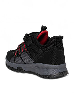 Celira Spr Siyah Füme Erkek Çocuk Treking Kısa Bot Ayakkabı