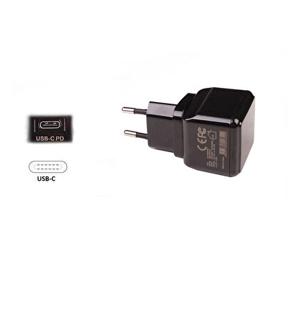 Google Telefonlar İçin 18W USB-C Adaptör Şarj