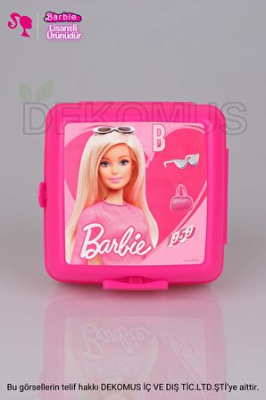 YENİ SEZON LİSANSLI BARBIE 2 KATLI BESLENME KUTUSU *SMART LUNCH BOX*