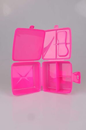 YENİ SEZON LİSANSLI BARBIE 2 KATLI BESLENME KUTUSU *SMART LUNCH BOX*