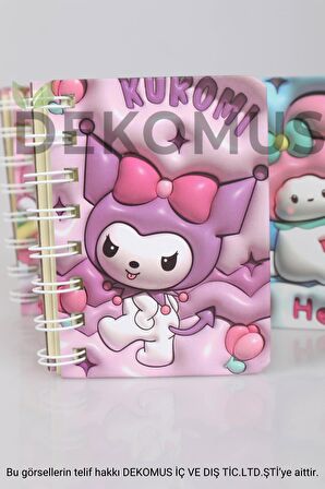 DEKOMUS LİSANSLI KUROMI GIFT BOX ÖZEL KUTULU KIRTASİYE OKUL SETİ