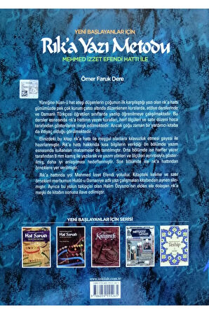 Yeni Başlayanlar Için Rık’a Yazı Metodu-hat Kitabı-rika Kitap