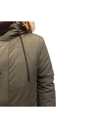 Süvari Premium Svr Kapşonlu Mont