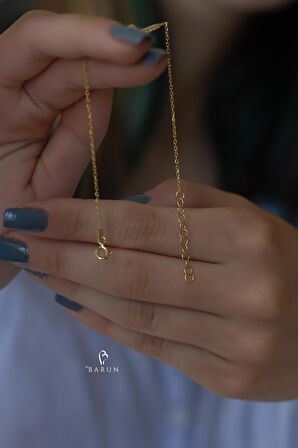 Kalp Model Yuvarlak Beyaz Taşlı 925 Ayar Gümüş Bileklik