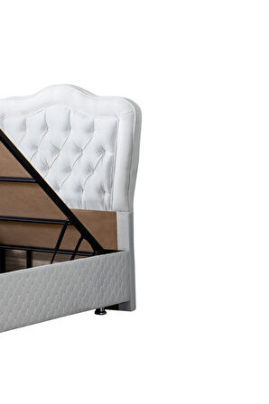 Camelli New İkili Set, Tek Kişilik Baza Başlık Seti, Bej