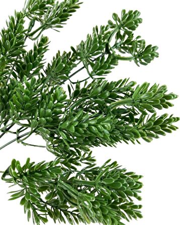 Yapay Çiçek Yeşil Başak 7dal 48 Çiçek Demet Garnitür Aradal Dekoratif Yapay Bitki
