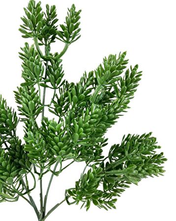 Yapay Çiçek Yeşil Başak 7dal 48 Çiçek Demet Garnitür Aradal Dekoratif Yapay Bitki